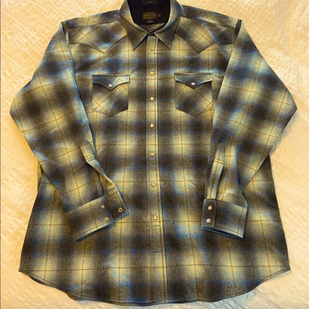 Pendleton Canyon western wool shirt.
